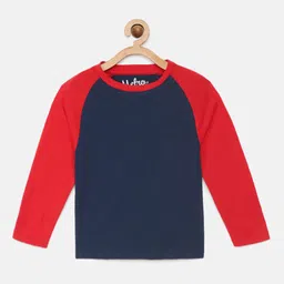 METRO KIDS COMPANY Boys Navy Blue Solid Pure  Organic Cotton T-shirt-picture-24