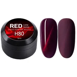CANNI Red Lady Series UV & LED Gel Nail Polish 5 ml - H80-image-7