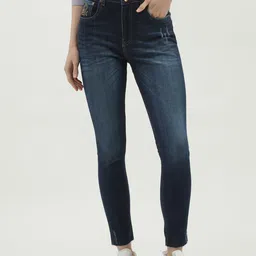 United Colors of Benetton Women Skinny Fit High-Rise Light Fade Jeans-picture-20
