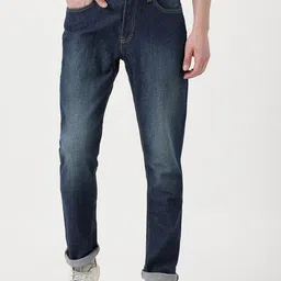 Lee Men Blue Bruce Skinny Fit Light Fade Stretchable Jeans-picture-28