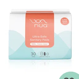 Nua Ultra Safe Sanitary Pads With Disposal Pouches - Medium Flow - XL Size - 30 Pads-picture-29