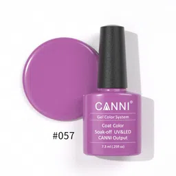 CANNI Gel Color System Coat Color Soak-Off UV&LED Gel Nail Polish - Shade 057-picture-40