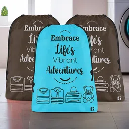 Kuber Industries Blue 3 Pieces Printed Multi-Utility Organisers-picture-34