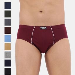 Dollar Bigboss Men Solid Pack of 10 Anti-Microbial Super Combed Cotton Brief-picture-38