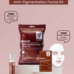 Nutriglow Advanced Organics Unisex Salon Series Anti-Pigmentation Facial Kit 70g-picture-4