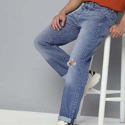 Levis Men Highly Distressed Heavy Fade Acid Wash Mid-Rise Jeans-picture-3