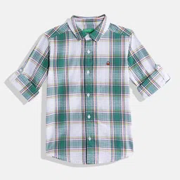 United Colors of Benetton Boys Cotton Checked Casual Shirt-picture-11