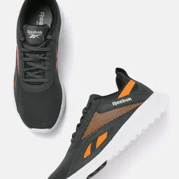 Reebok Men Grey Woven Design Conclave Runner Running Shoes-picture-22