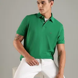Tommy Hilfiger Europe Polo Collar Relaxed Fit Casual T-shirt-picture-29