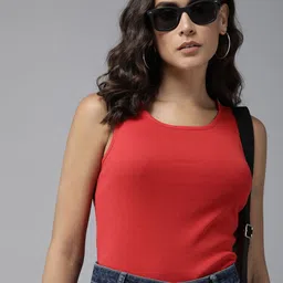 Roadster Women Solid Tank Top-picture-31