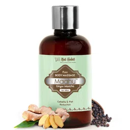 Nat Habit Pure Maahu Ginger Maricha Body Massage Oil for Fat Reduction - 200 ml-picture-21