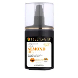 Soulflower Pure Cold Pressed Almond Oil for Baby Massage & Glowing Skin 120 ml-picture-27