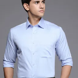Raymond Pure Cotton Slim Fit Opaque Formal Shirt-image-66