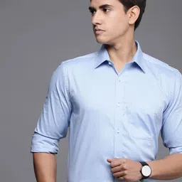 Raymond Pure Cotton Opaque Formal Shirt-picture-20