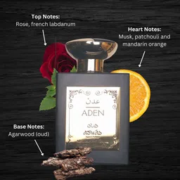 ADEN Men Oud Aswad Perfume Spray - 100 ml image 5
