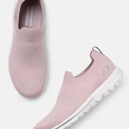 Skechers Women GO WALK TRAVEL - CONZUMEL Mesh Walking Shoes-picture-22