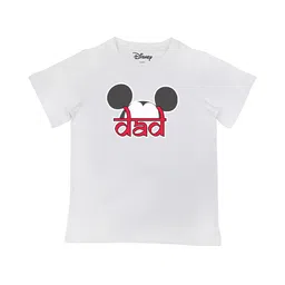 Disney by Wear Your Mind Boys White Mickey Mouse Printed T-shirt-picture-15
