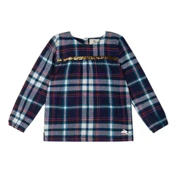 Cherry Crumble Girls Multicoloured Checked Top-picture-31
