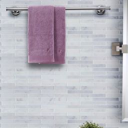 MASPAR Set Of 2 Purple 550 GSM Hand Towels-picture-26