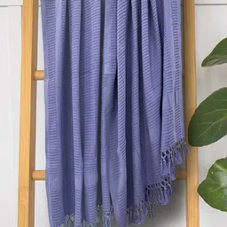 BIANCA Purple Pack of 2 Soft Bath Towels image 1