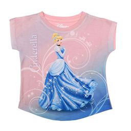 Disney by Wear Your Mind Girls Pink Princess  Printed Top-picture-43