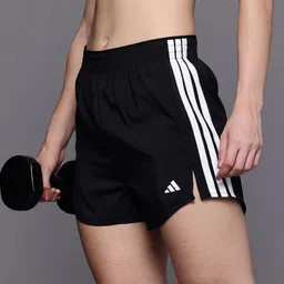 ADIDAS Women 3-Striped Training High-Rise Shorts-picture-44