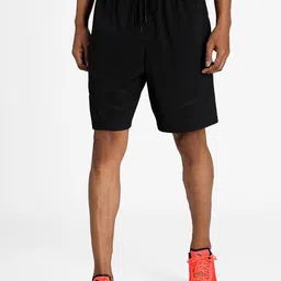 Puma Men Black Solid Regular Fit Cotton Sports Shorts-picture-11