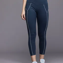 HRX by Hrithik Roshan Women Rapid Dry High Rise Slim Fit Training Tights-image-40