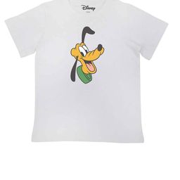 Disney by Wear Your Mind Boys White Goofy Printed Cotton Pure Cotton T-shirt-picture-24