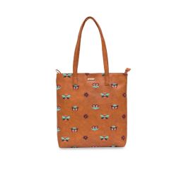 Chumbak Owl Eyes Embroidered Tote Bag-picture-7