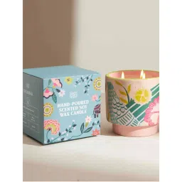 Chumbak Small Ceramic Jar Candle- White Lily-image-9