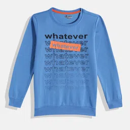 Eteenz Boys Typography Printed Sweatshirt-picture-57