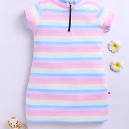 Here&Now X Game Begins Candy Striped Bodycon Dress-picture-6