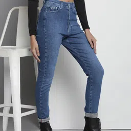Tommy Hilfiger Women Super Skinny Fit High-Rise Light Fade Stretchable Jeans image 1