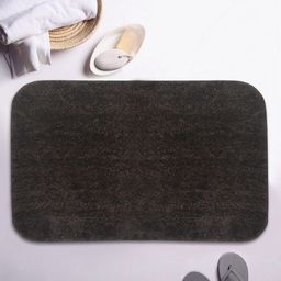 BIANCA Brown Solid 1850 GSM Microfibre Anti-Skid Bath Rug-picture-4