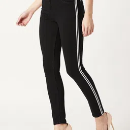 Miss Chase Women Black Slim Fit High-Rise Clean Look Jeans-image-97