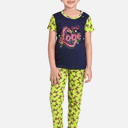 StyleStone Girls Navy Blue Graphic-picture-27