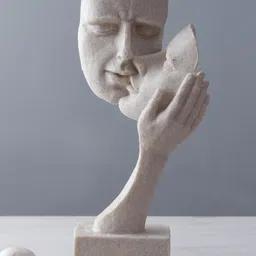 TAYHAA Cream-Coloured Couple Figurine Showpiece-picture-19