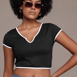 Roadster Puff Sleeve Fitted Top-picture-14