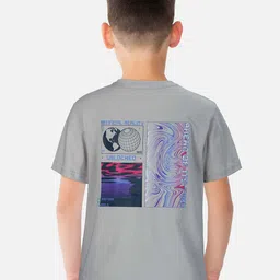 Gini and Jony Boys Graphic Printed Cotton T-shirt-picture-18