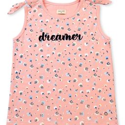 Gini and Jony Girls Floral Printed Cotton Tie-Ups Top-picture-36
