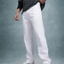 The Roadster Life Co. Men Straight Fit Mid-Rise Jeans-picture-34
