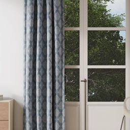 DDecor Grey Abstract Door Curtain-picture-48