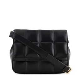 Lychee bags Black Quilted Sling Bag-picture-25