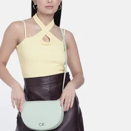 Calvin Klein Women Solid Sling Bag image 5