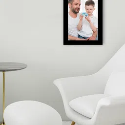 eCraftIndia Black Solid Rectangular Memory Wall Photo Frame-image-15
