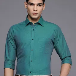 Raymond Pure Cotton Slim Fit Formal Shirt-image-37