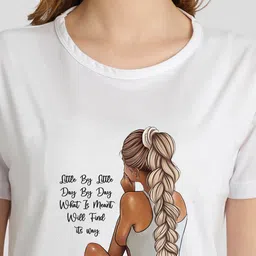 CHOZI Pack Of 2 Printed Cotton Bio Finish T-shirt image 5