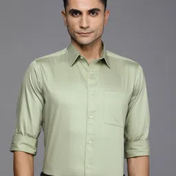 Raymond Pure Cotton Slim Fit Solid Formal Shirt-image-17