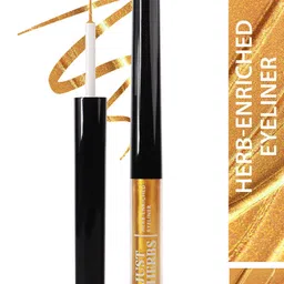 Just Herbs Waterproof Herb-Enriched Liquid Eyeliner 2.5 ml - Golden Hour-picture-18